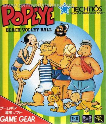 Cover Popeye's Beach Volleyball for Game Gear